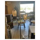Vintage Tear Drop Floor Lamp