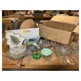 S+P Shakers, Platters, Glassware, Etc