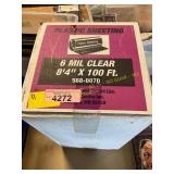 Plastic Sheeting 8x100ft