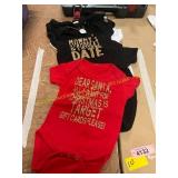 Lot of Assorted Baby Onsies