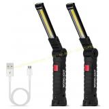 Lmaytech 2-Pack Rechargeable LED Work Lights
