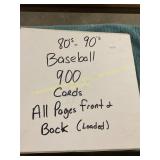 1980 + 90 s Baseball Cards