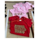 Lot of Assorted Baby Onsies