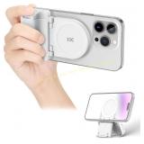 JJC Magnetic Camera Grip with Shutter (White)