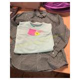 Mens M Button Down + Performance T