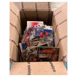 Box of Vintage Sports Cards