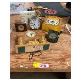 Lot of Assorted Clocks
