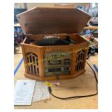 Phonograph w/ Radio, Cassette, CD Player