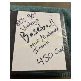 Vintage Baseball Cards (HOF,Numbered,Inserts)