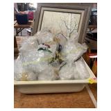 Bird Painting + Knickknacks
