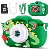 Kids Camera 48MP Dual Lens 1080P Video Card