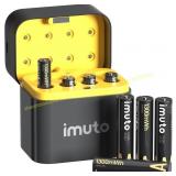 imuto Rechargeable AAA Batteries 8-Pack