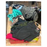 Assorted Women Clothing, Toiletries Bag