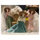 Pat Westercamp 1990 Lady Pottery Sculptures
