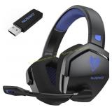 NUBWO G06 Wireless Gaming Headset - 100h, Blue