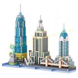 New York Landmarks Micro Mini Blocks Set, Landmark