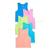 Wonder Nation Boys Tank Tops, 5-Pack XL