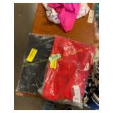 2XL black and red shirts