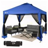 CROWN SHADES 10x10 Pop-Up Gazebo Blue