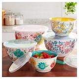 Pioneer Woman 10-Piece Melamine Bowls Set