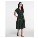 Time and Tru Linen Shirt Dress size large