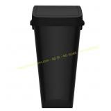 Glad Link & Sort 12 Gal Trash Bin, Black & Gray