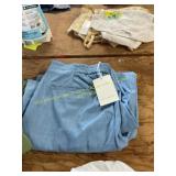 Tie Front Top, Tube top, blue shorts M