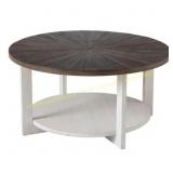 Cozayh Rustic Wood Coffee Table w/ Storage 8x32