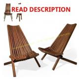 Melino Folding Tamarack Chair - 2 Pack