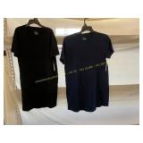 2ct Time And Tru medium dresses black and blue
