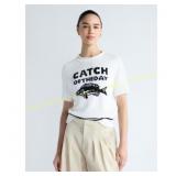 Free Assembly Roll Neck Sweater, Short Sleeves L