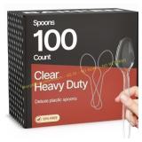Bakken Disposable Cutlery Set 100 Pieces