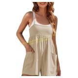 Womens Romper with Pockets