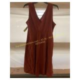 Size large brown dress brand unknown