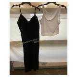 No Boundaries XL dress and tank top cropped