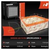 2ct A-Premium Engine Air Filter for Ford