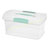 2ct Sterilite 1.7 cu ft Storage Box Stackable