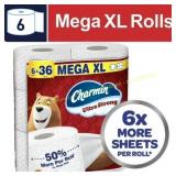 Charmin Ultra Strong Toilet Paper, 6 Rolls