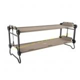 Disc-O-Bed Large Outdoor 2P Cots, Tan