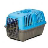 MidWest Spree 19" Plastic Pet Carrier, Blue