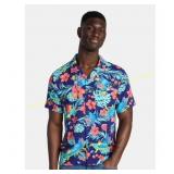 Lilo & Stitch Graphic Button-Up Shirt (M)