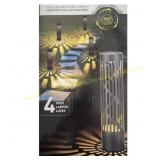 Solar Pathway Lights with Rotating Effects