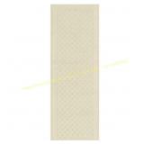 Mainstays Dylan Solid Diamond Rug, Beige 2