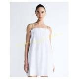 M Free Assembly Pintuck Cotton Eyelet Dress