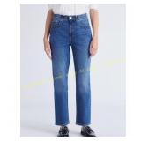Sz 2 Free Assembly Women s Plus Jeans, 30" Inseam