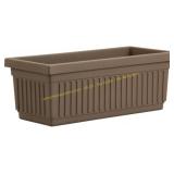 Myers Akro 24 in. Chocolate Flower Box
