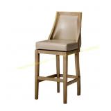Maven Lane Weathered Oak Bar Stool