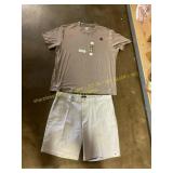 Reebok Shirt Sz XL & Mens Shorts Sz 38