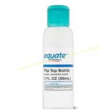 5ct Equate Flip Top Travel Bottle, 3 fl oz