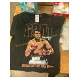 XL Graphic tee & XL white shirt